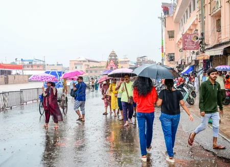 ओडिशा में मानसून फिर सक्रिय, अगले 5-7 दिन भारी बारिश की चेतावनी