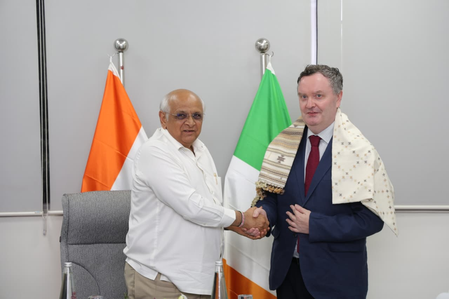 भारत-EU FTA की आहट के बीच गुजरात ने आयरिश निवेशकों को दिया न्योता