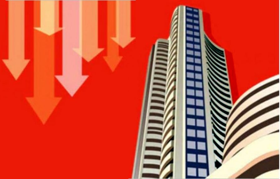 शेयर बाज़ार में मुनाफावसूली: एक दिन की तूफानी तेज़ी के बाद सेंसेक्स और निफ्टी मामूली गिरावट पर बंद