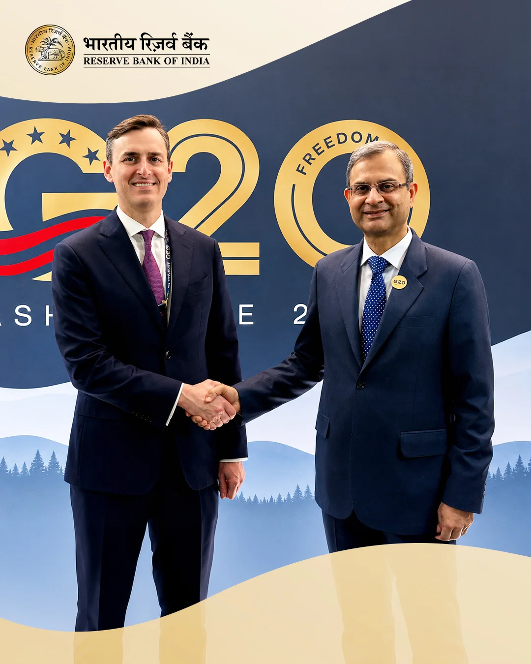 G20 बैठक: RBI गवर्नर संजय मल्होत्रा ने अमेरिकी फेडरल रिजर्व और IMF के अधिकारियों से की अहम मुलाकात