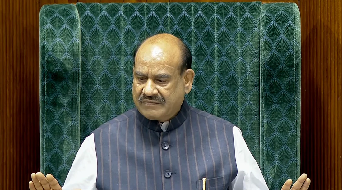लोकसभा में फिर हंगामा, स्पीकर ओम बिरला ने सांसदों को दिलाई महात्मा गांधी की याद