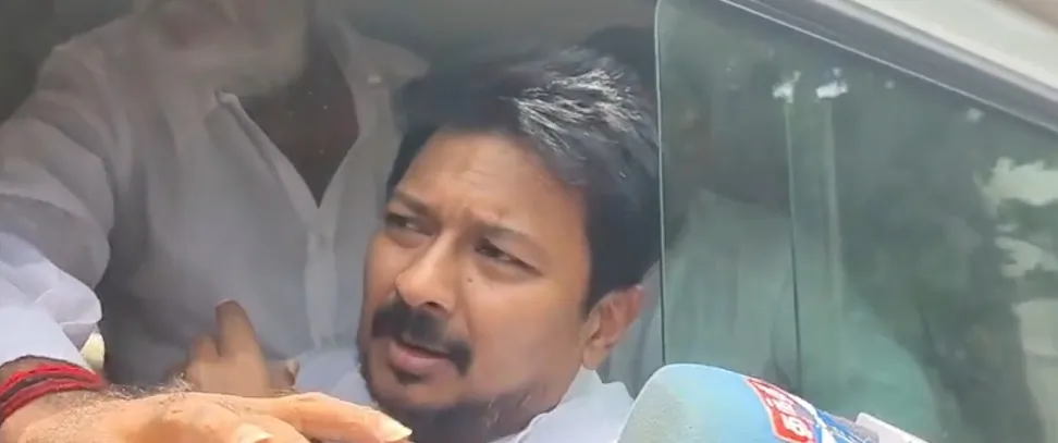 मुख्यमंत्री विजय और अभिनेत्री तृषा पर टिप्पणी: DMK नेता उदयनिधि स्टालिन को पुलिस ने हिरासत में लिया