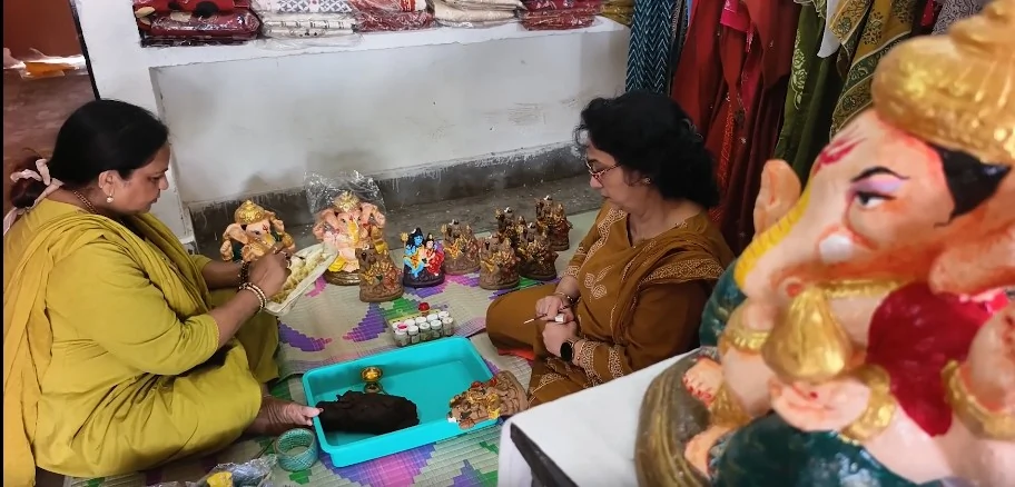 गणेश चतुर्थी 2024: पर्यावरण के अनुकूल मूर्तियों से प्रयागराज और जामनगर में उत्सव की नई लहर