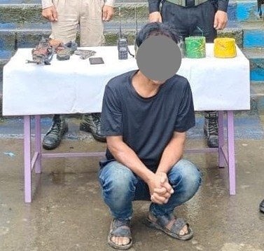 मणिपुर: प्रतिबंधित उग्रवादी संगठन UKNA का प्रमुख गिरफ्तार, हथियारों का जखीरा बरामद
