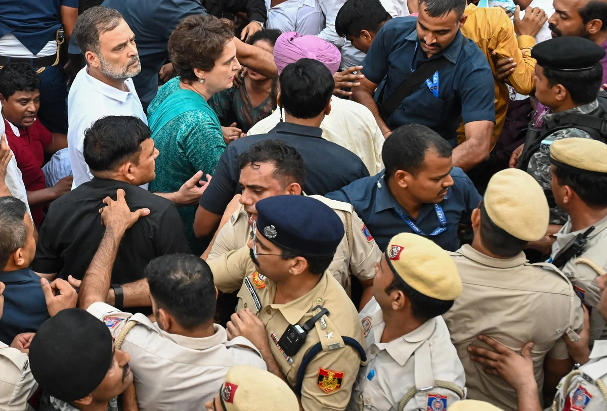 राहुल-प्रियंका को हिरासत में लिए जाने पर कर्नाटक के मुख्यमंत्री शिवकुमार ने की दिल्ली पुलिस की निंदा