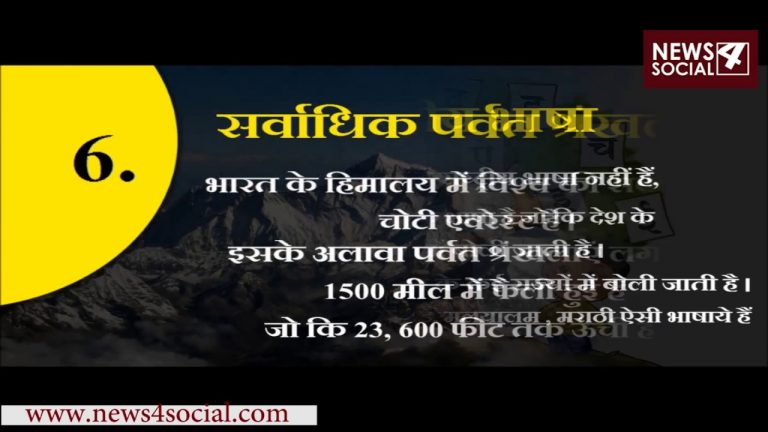 भारत से जुडी कुछ अनजान बातें ।