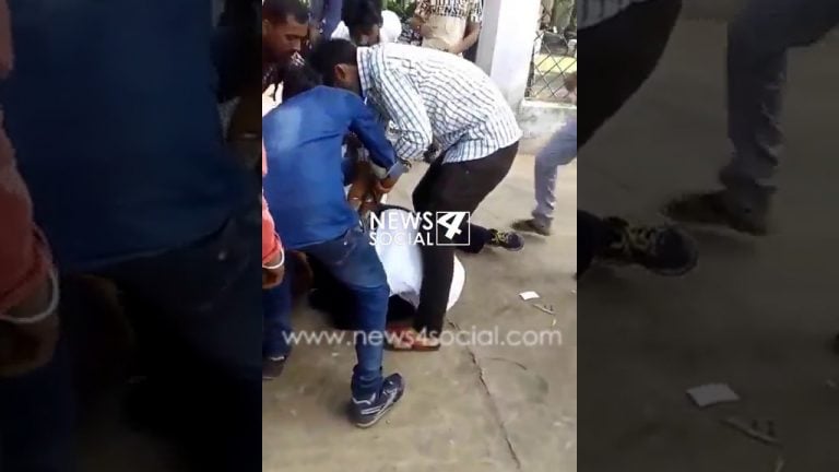 महिला शिक्षक ने कहा कुछ ऐसा, हाथ उठाने पर मजबूर हुई छात्रा ।
