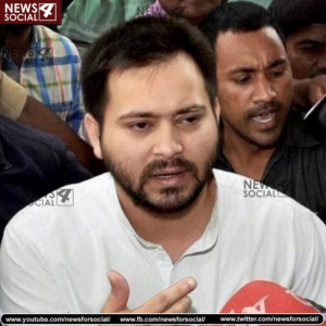 लड़की संग तेजस्वी का फोटो जारी कर JDU ने  चरित्र पर उठाई उंगली, शराब पीने का भी मढ़ा आरोप