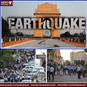 Earthquake in delhi -