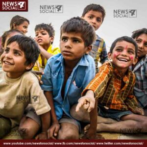 Children in a village 1