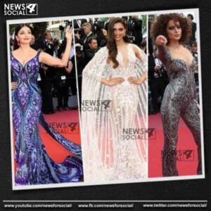 Sonam Kapoor Traffic Stopping Lehenga Look at Cannes 2018 Red Carpet 1 news4social 4 -