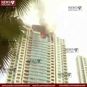 mumbai 22 manjila imarat me lagi aag bilding me dipika ka ghar bhi 1