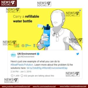 world environment day 2018 live update beat plastic pollution theme india 9