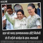 BSP को अगर सम्मानजनक सीटें मिलेंगी तो ही लड़ेंगे कांग्रेस के साथ: मायावती