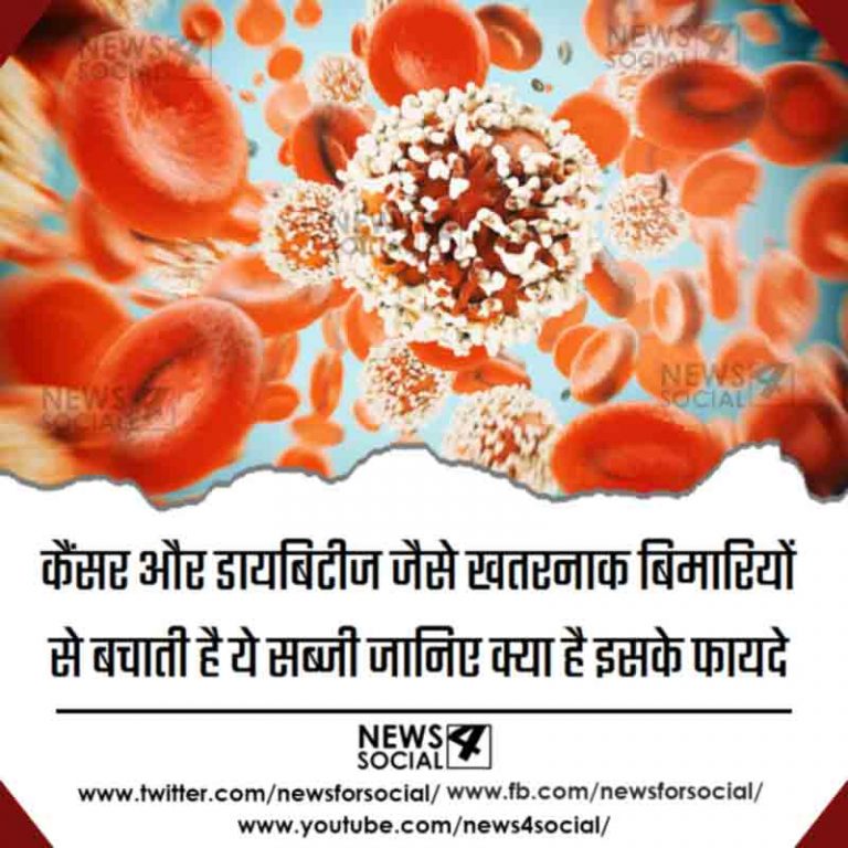 कैंसर और डायबिटीज जैसे खतरनाक बिमारियों से बचाती है ये सब्जी जानिए क्या है इसके फायदे