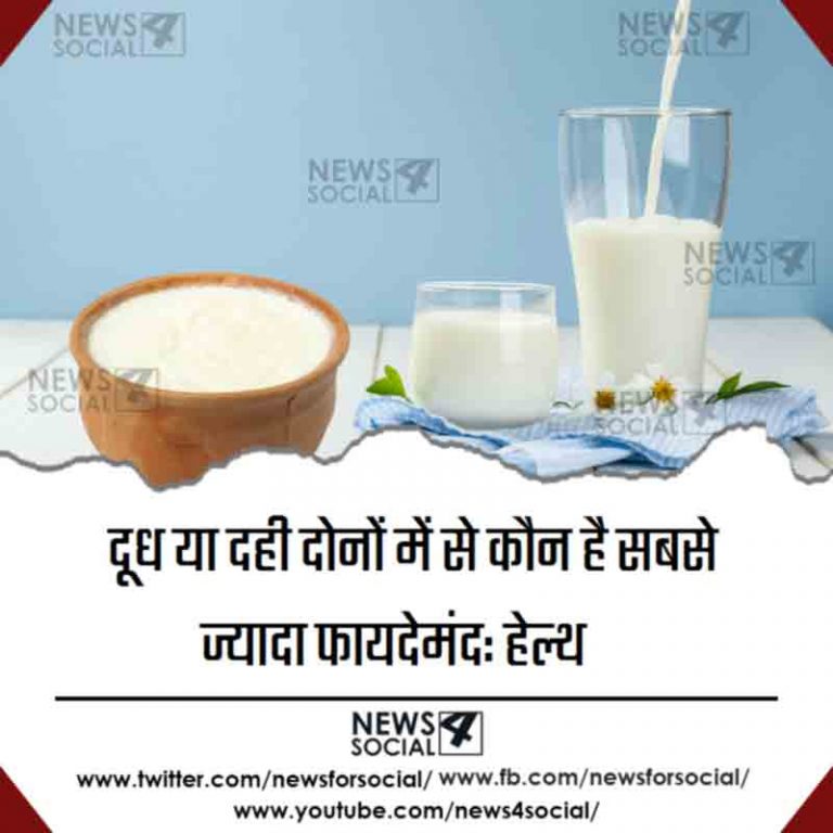 दूध या दही दोनों में से कौन है सबसे ज्यादा फायदेमंद: हेल्थ