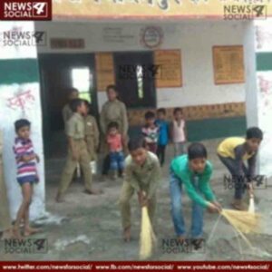 Government schools in UP are forced to pay tribute to Shramdan 1 news4social -
