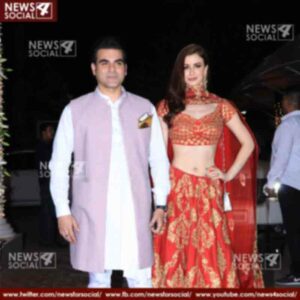 arbaaz khan and giorgia andriani attends shilpa shetty kundra diwali party 1 news4social -