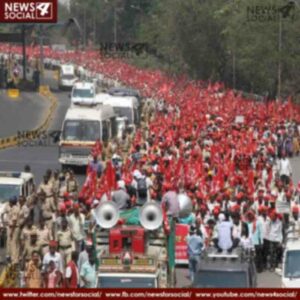 farmers protest at thane mumbai 2 news4social -