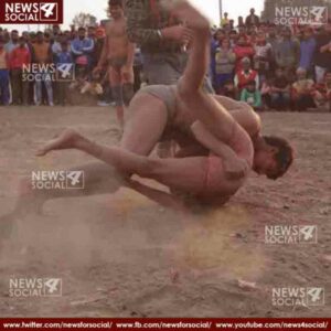 Jaga of Patiala and Jasfin wrestler of Delhi wins wrestling 1