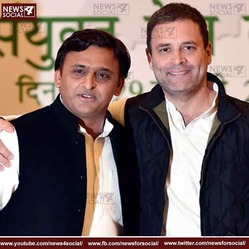 rahul gandhi and akhilesh yadav -