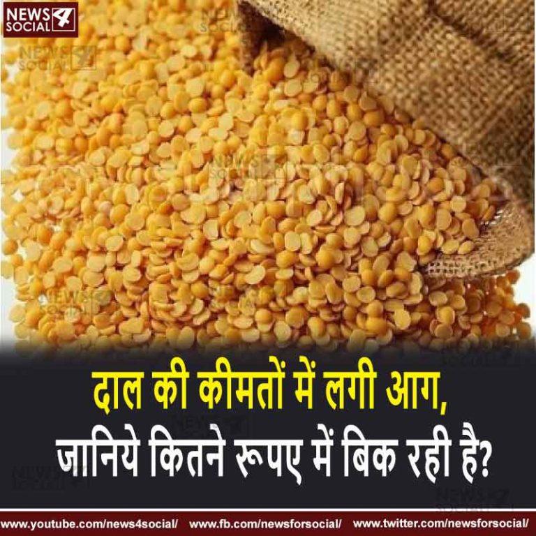 दाल की कीमतों में लगी आग, जानिये कितने रूपए में बिक रही है?
