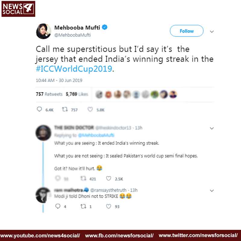 mehbooba mufti tweet -