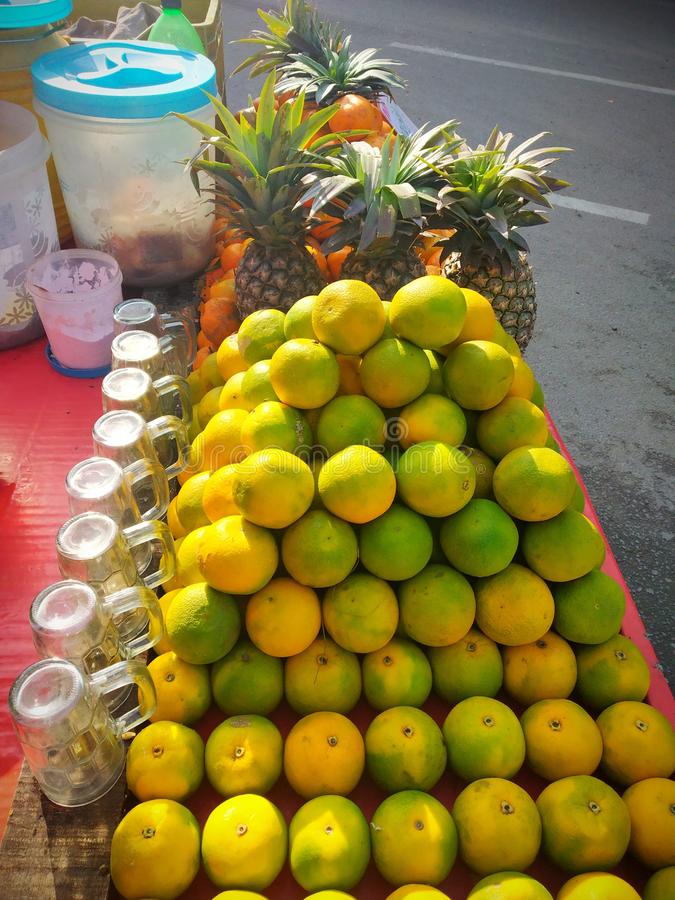 background wallpaper mosambi fruits fresh green tasty healthy pineapple juice vendor 137410914