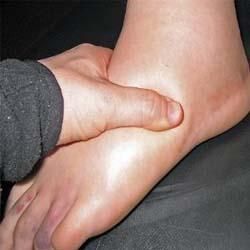 foot swelling -