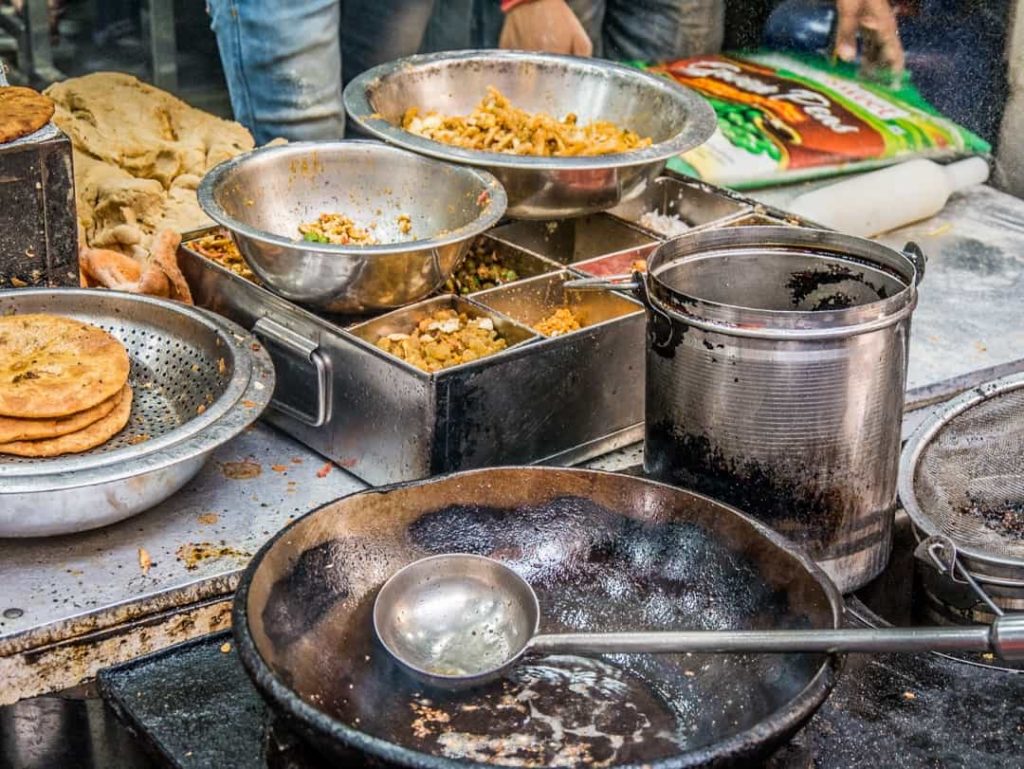street cooking