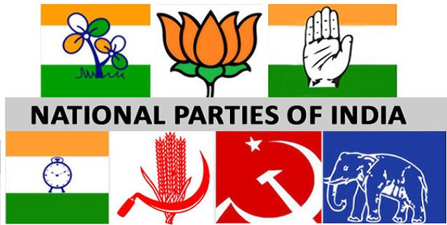 National parties india