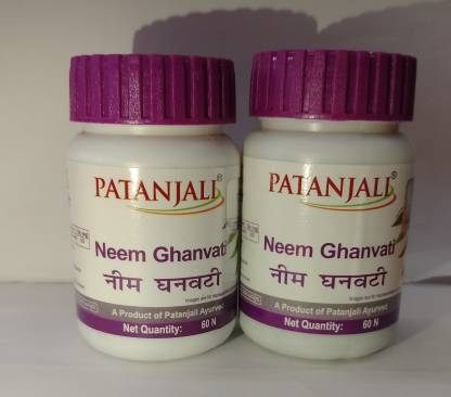 60 neem ghanvati patanjali original imafuhg6bmzbbqhd