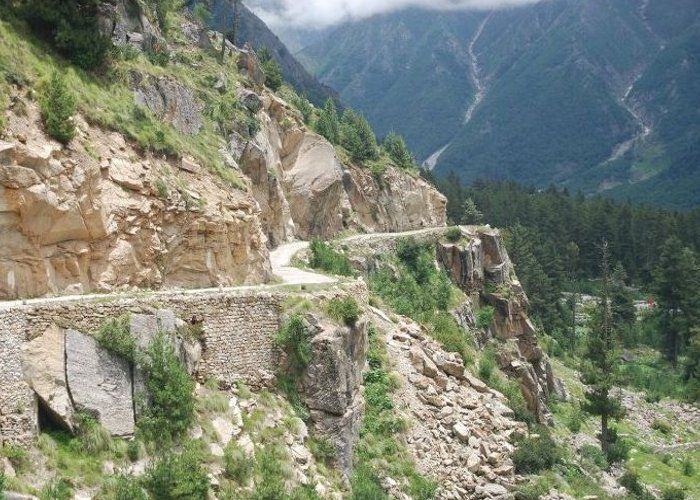 himalaya spiti ghati female worker protest forest -