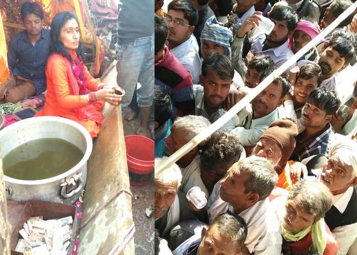 किस मंदिर का पानी पीने से कैंसर ठीक हो जाता है ?
