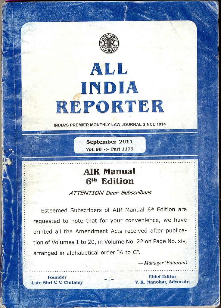 734px All India Reporter