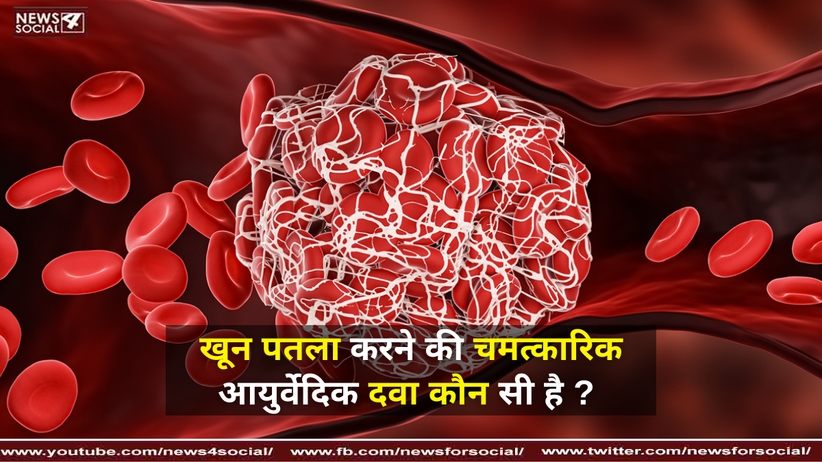 खून पतला करने की चमत्कारिक आयुर्वेदिक दवा कौन सी है ?