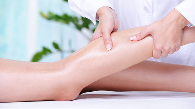 calf pain inside