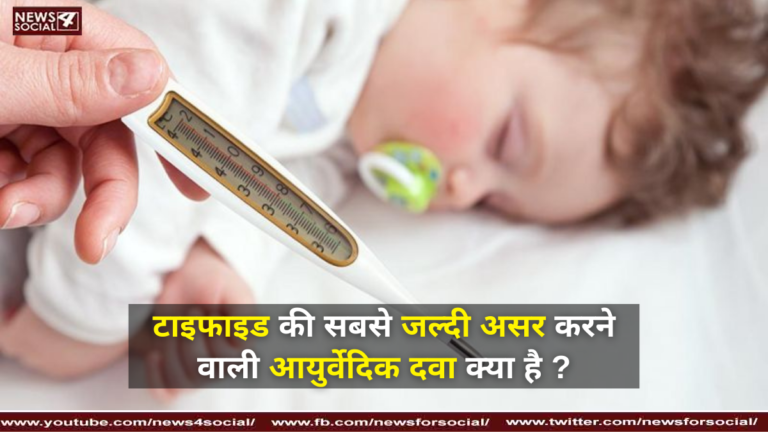 टाइफाइड की सबसे जल्दी असर करने वाली आयुर्वेदिक दवा क्या है ?